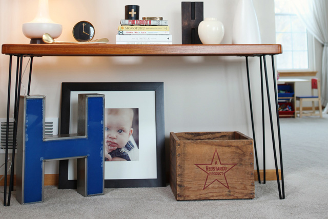 hairpin side table bottom