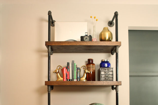 pipe shelf