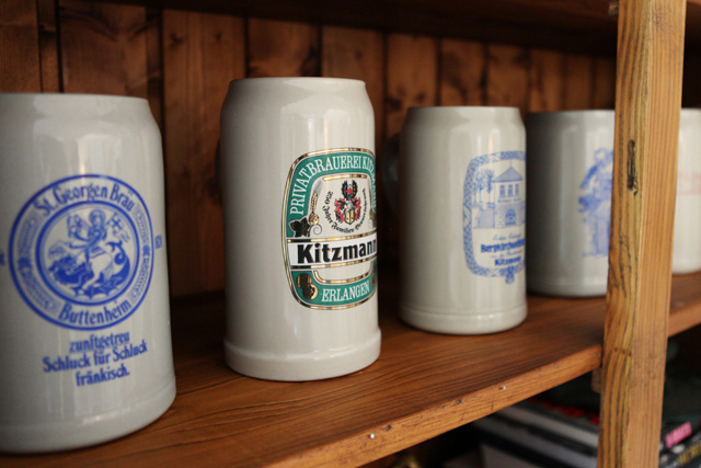 beer steins