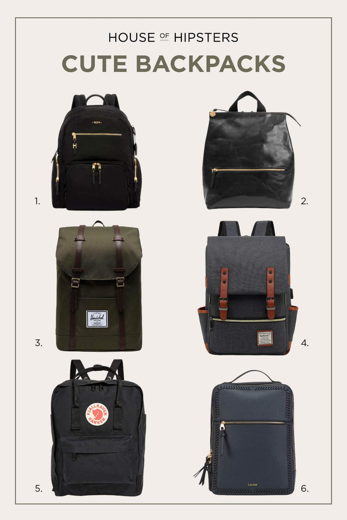 Clare V. Everyday Backpacks