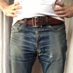well worn denim jeans from imogene + willie