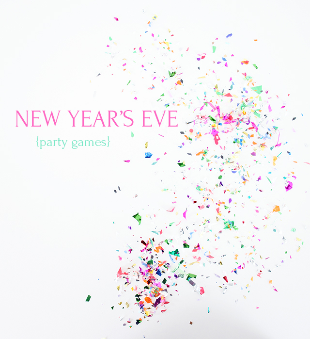 New Year's Eve Party Games with Tiny Prints - House Of Hipsters