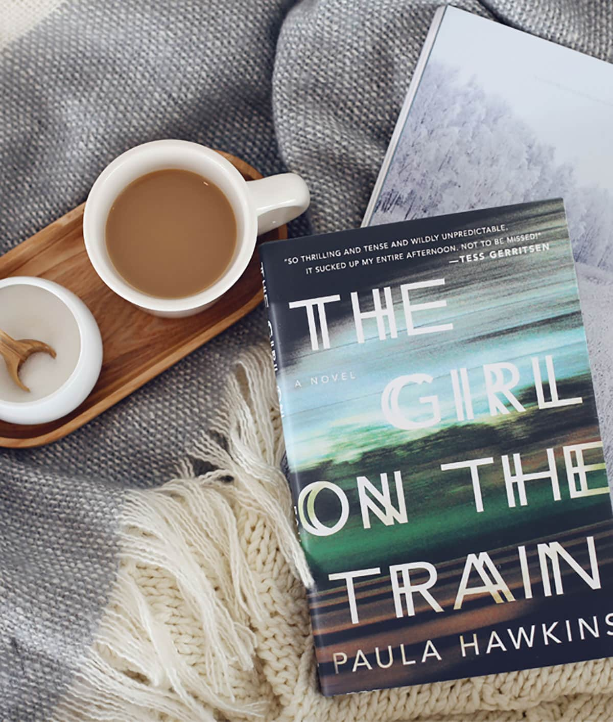 Girl on deals the train book