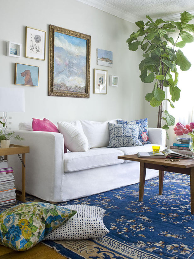 Emily Henderson Eclectic Living Room