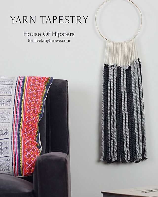 DIY Yarn Tapestry