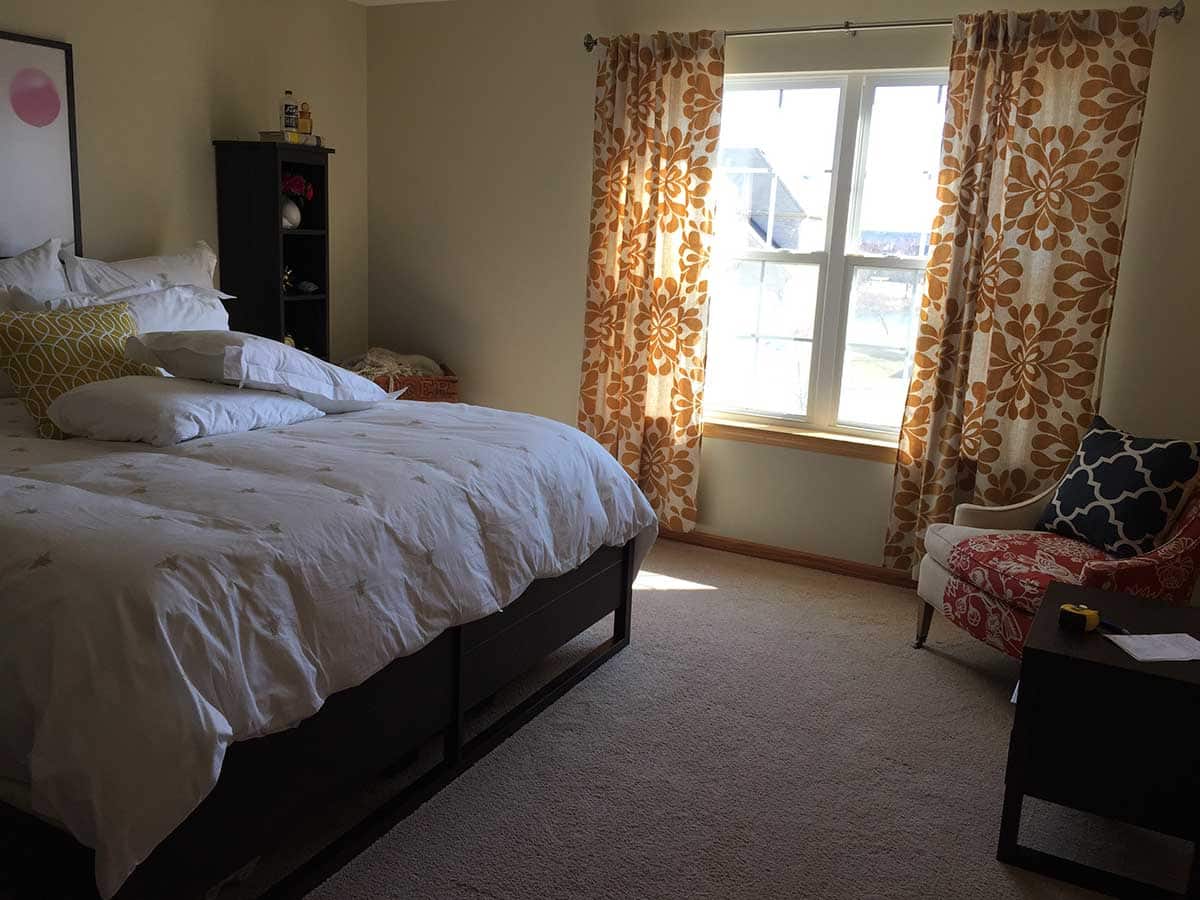 Before and After - Guest Bedroom Makeover