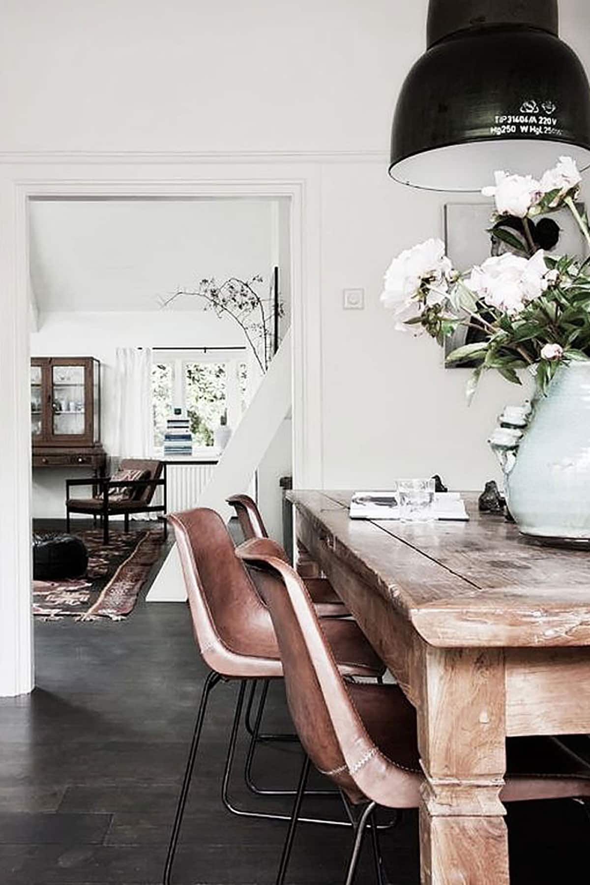 modern dining room interior design