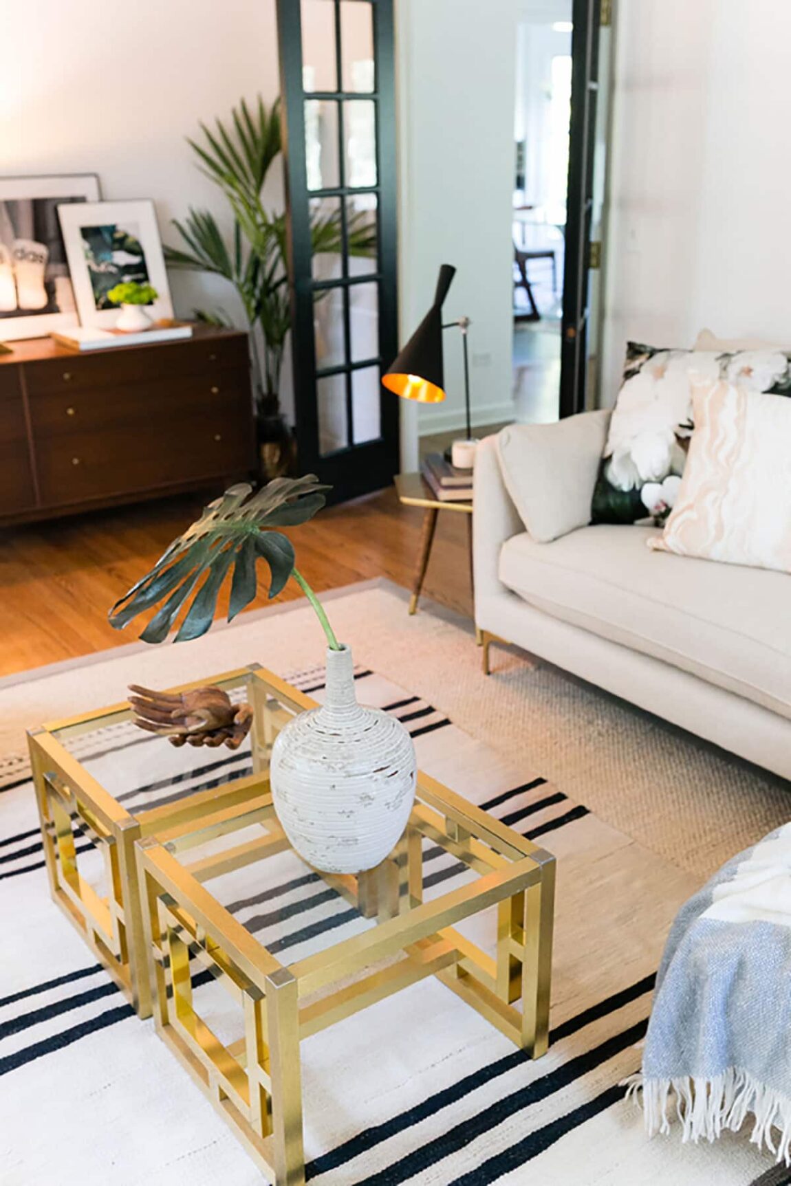 Modern Boho Living Room Makeover - Final Reveal - House Of Hipsters