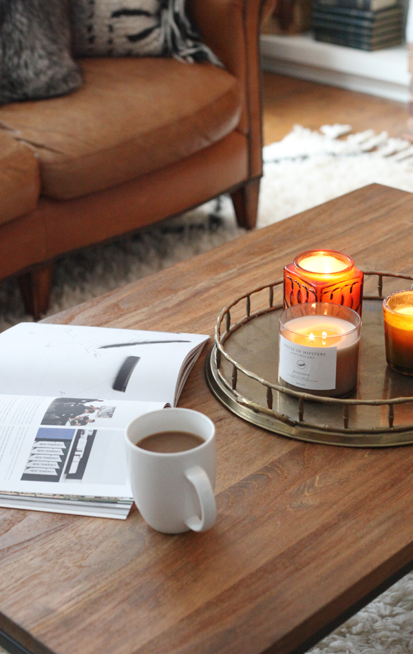 DIY Coffee Cup Candles