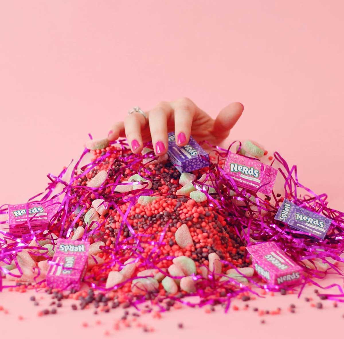 Meet I Have This Thing With Pink Content Creator Kyla Herbes this is the portfolio work she has completed for the candy brand InSugar