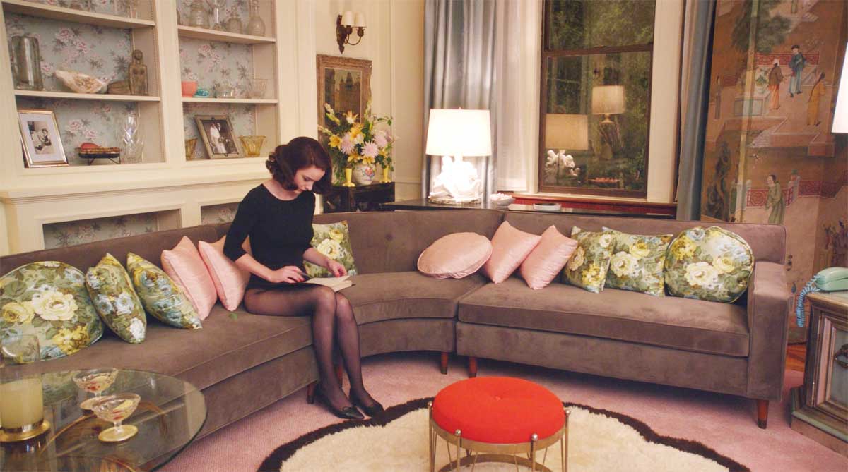 Mrs. Maisel and her Mid-Century Modern style home decor