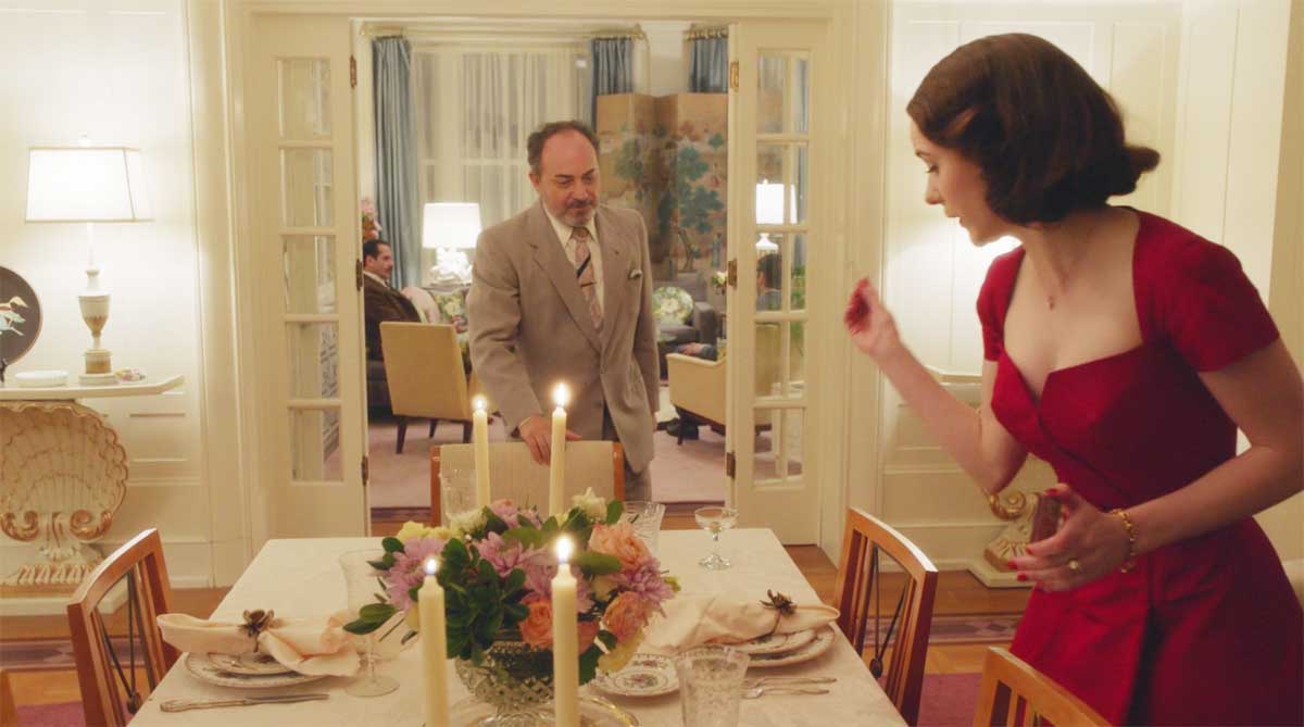 Mrs. Maisel and her Mid-Century Modern style home decor