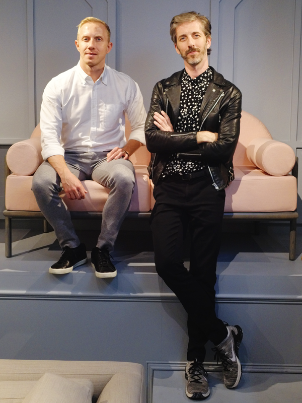 Consort Furniture Co-Founders Brandon Quattrone and Mat Sanders
