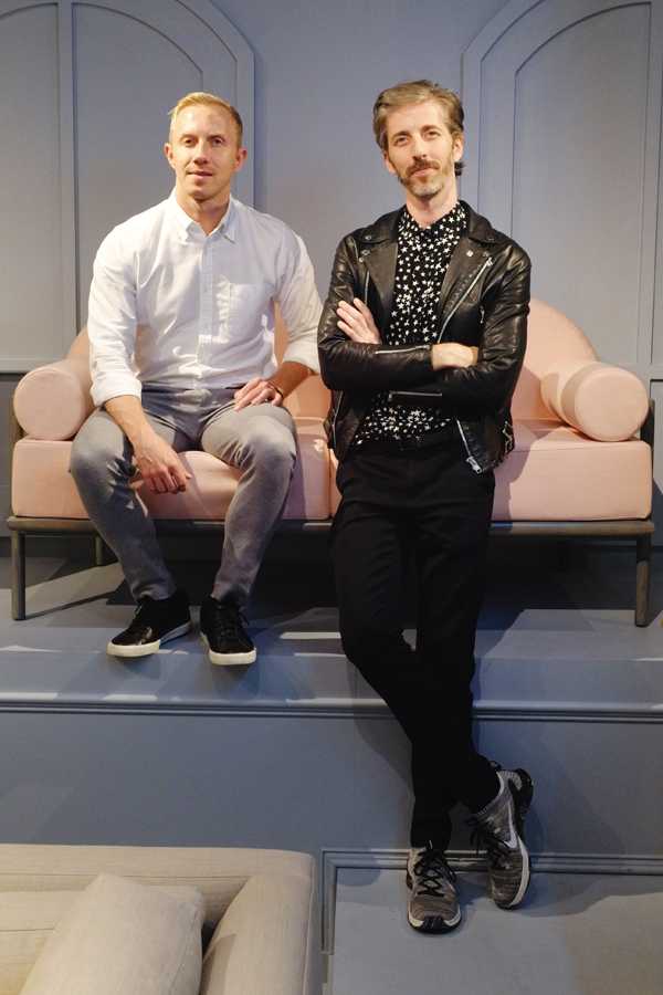 Consort Furniture Co-Founders Brandon Quattrone and Mat Sanders