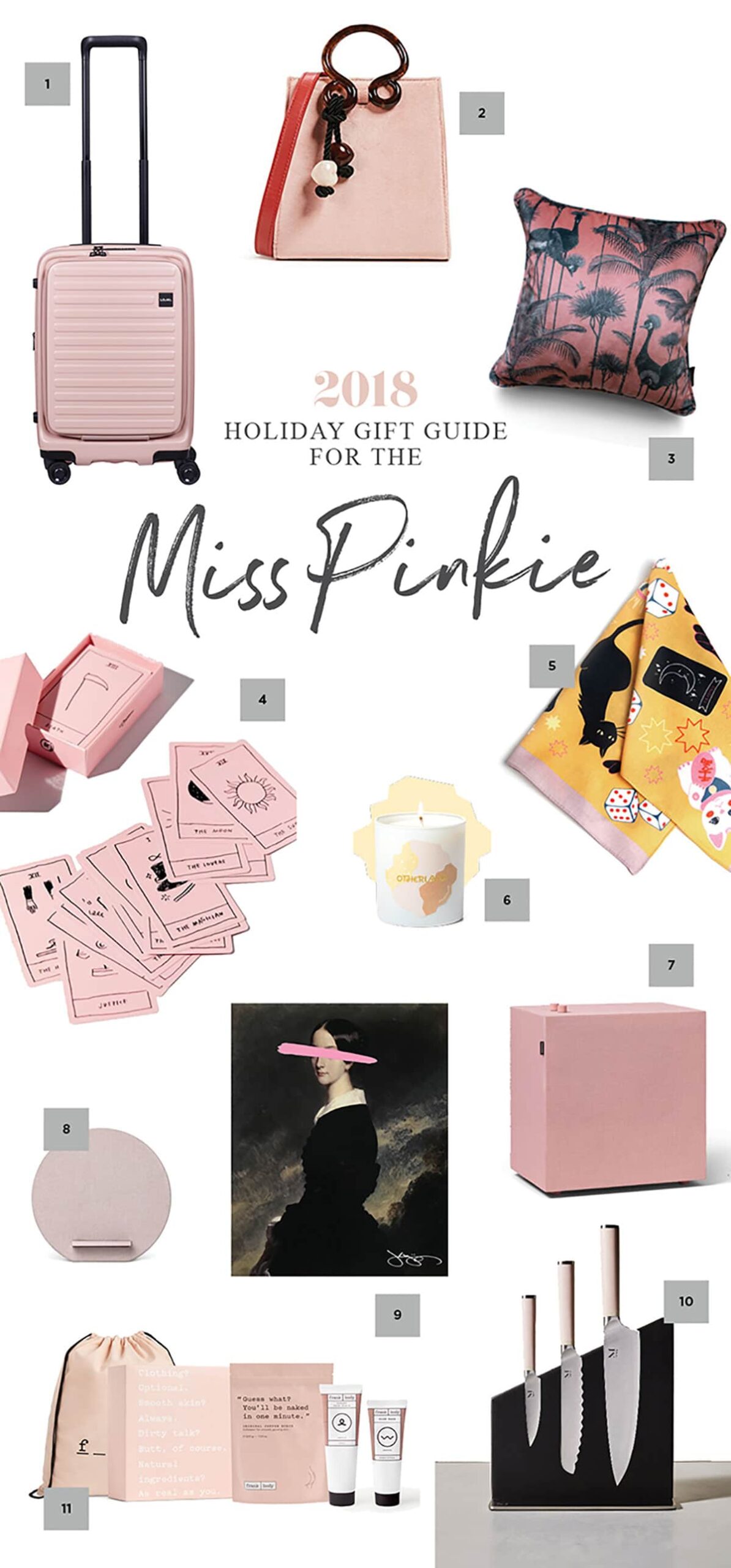 Holiday Gift Guide for Pink Lovers