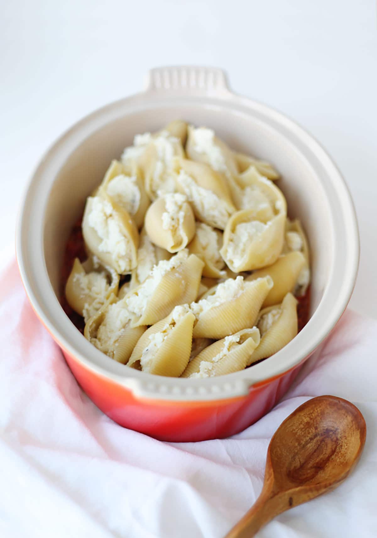 Easy stuffed shells in pasta recipe that kids love