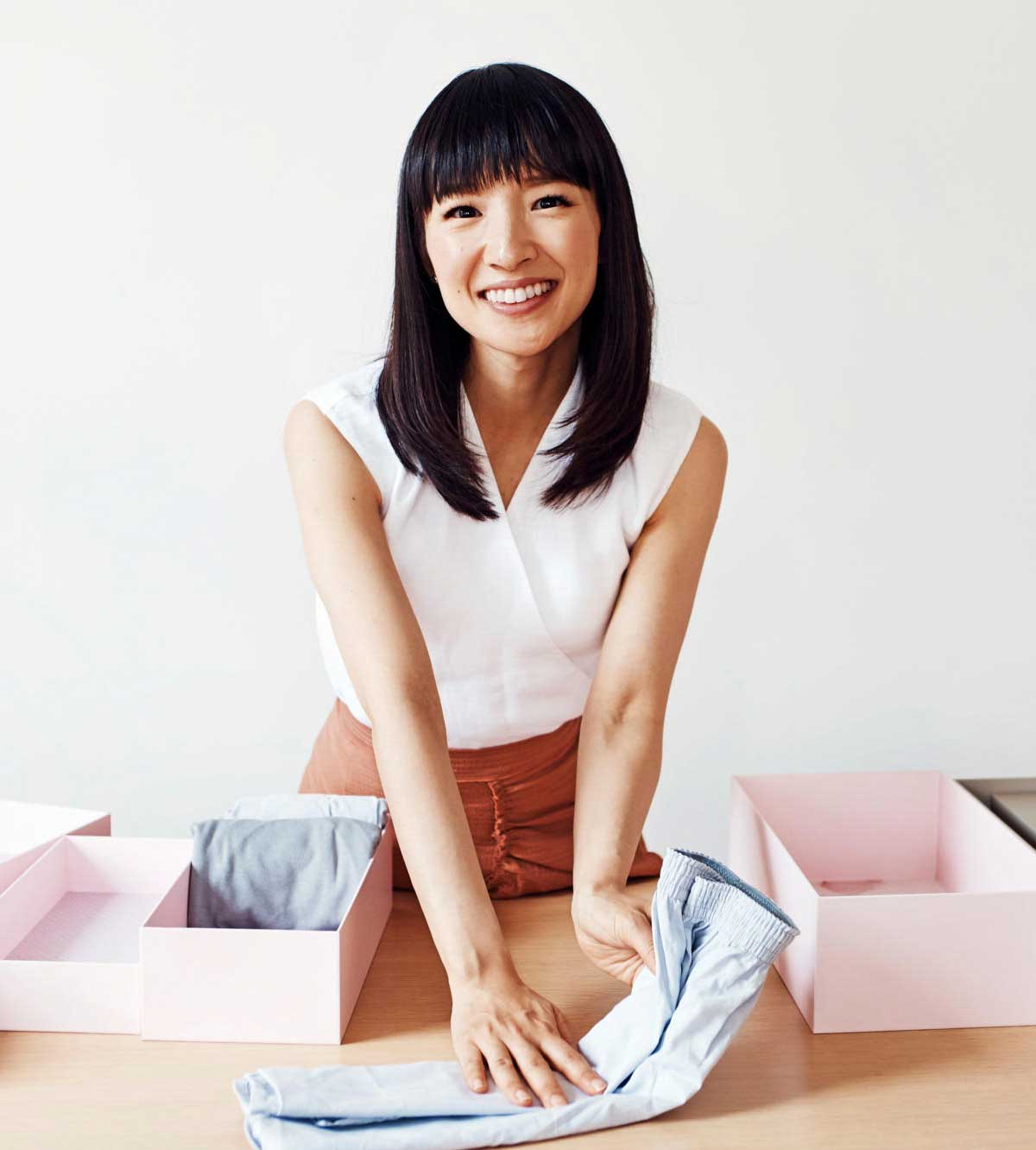 Marie Kondo's Tidying Up makes self-help look hard.