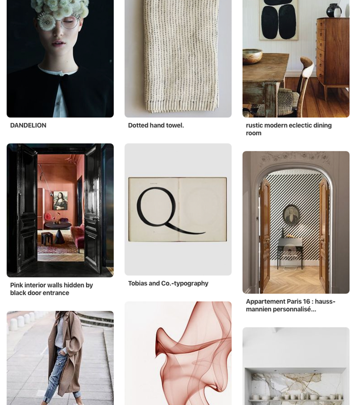 Finding Your Style Visual Mood Board Using Pinterest