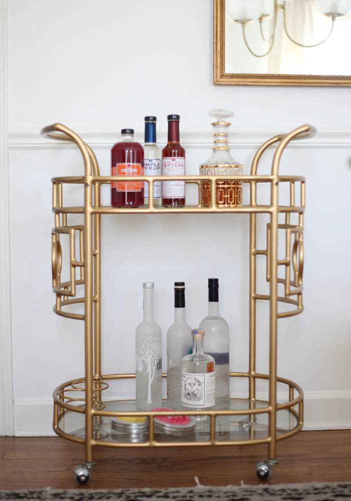 My 5 top steps to beautify a hard working bar cart and make your next gathering extra Insta-worthy. 
