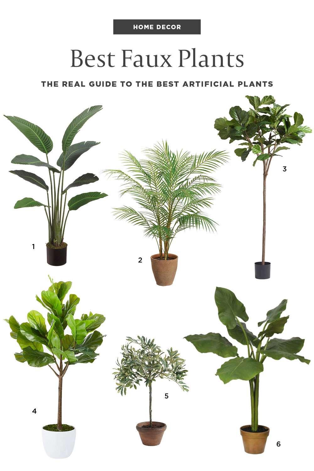 Where To Buy The Best Faux Plants 2021 Home Decor
