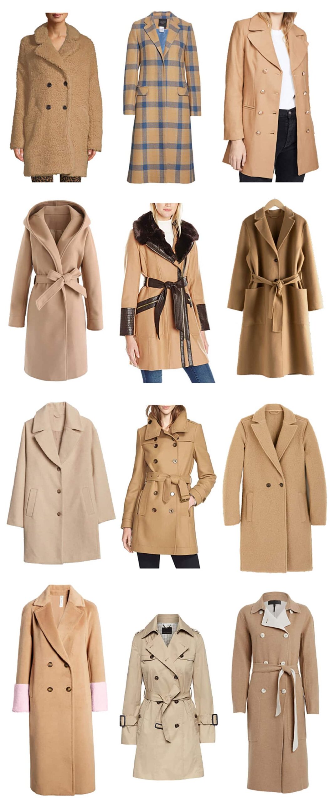 Camel coats sales fall 2019