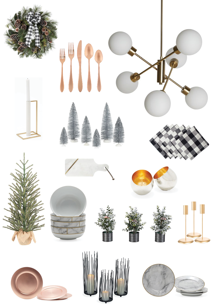 Holiday Table Roundup! Make Your Dining Room Holiday Ready with my favorite decor for your table!