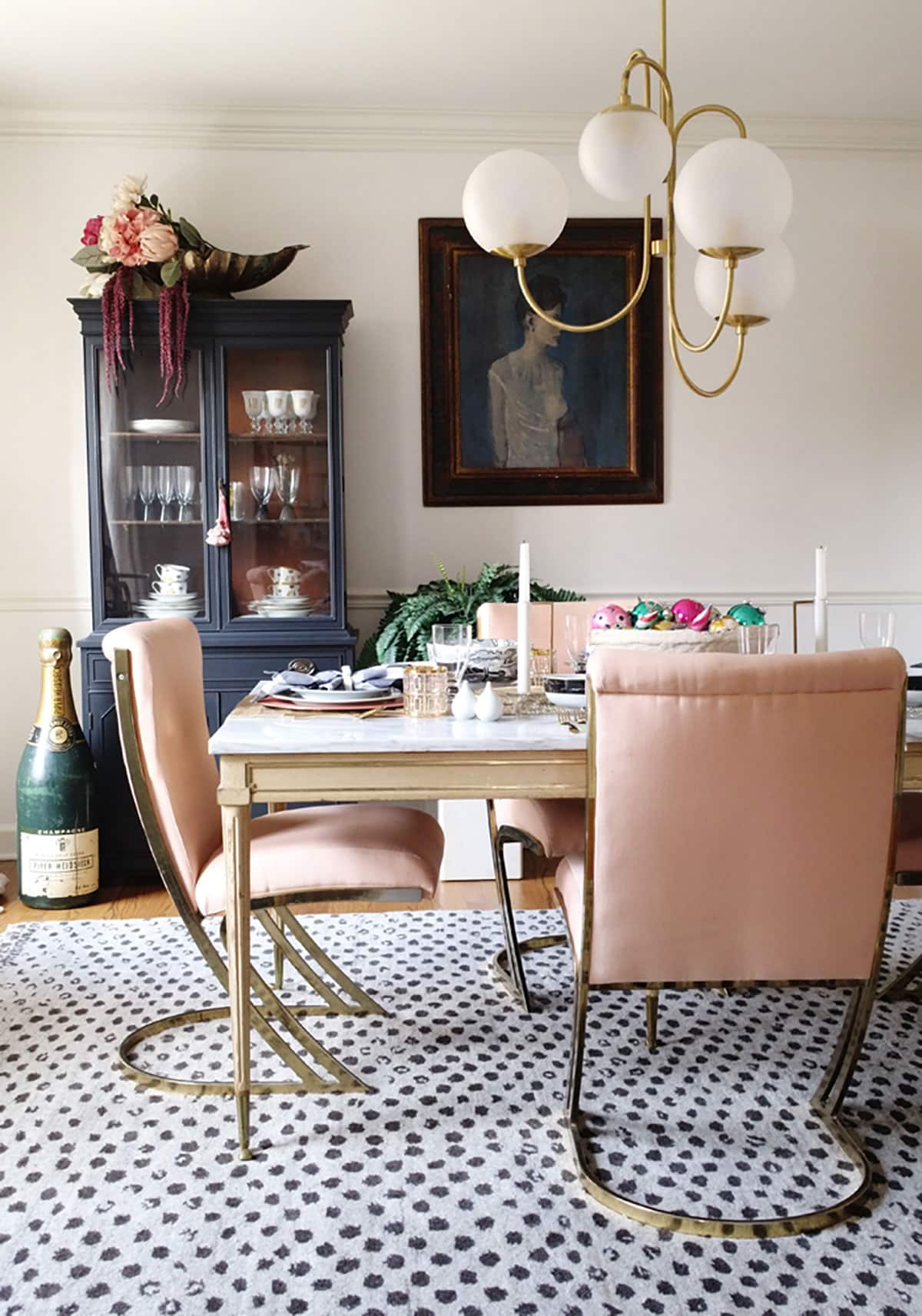 Make Your Dining Room Table Holiday Ready with affordable decor from Walmart