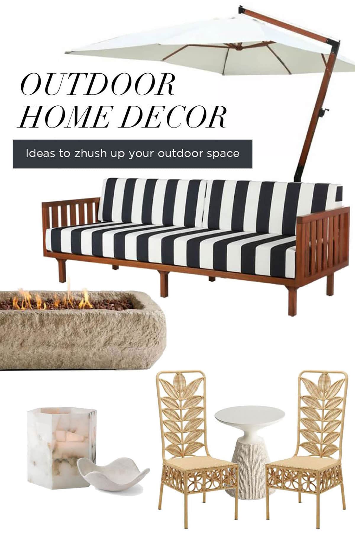 Patio and Outdoor Garden Decor — What's Trending - Shop my favorite trending home decor for your patio and outdoor garden.