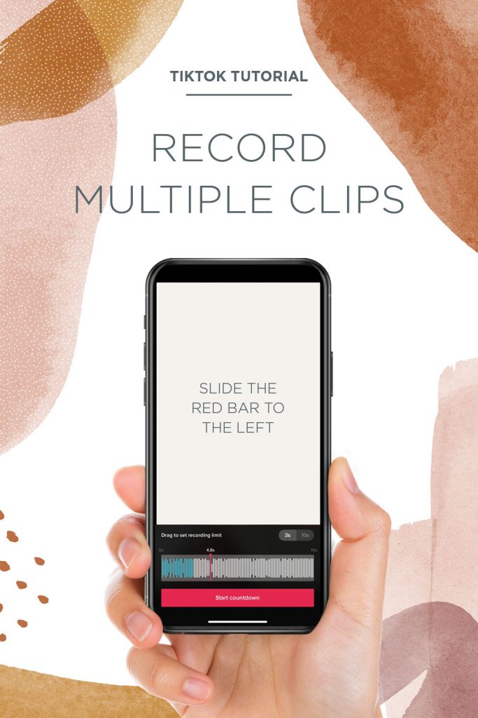 TikTok Tutorial — How To Record Multiple Clips House Of Hipsters