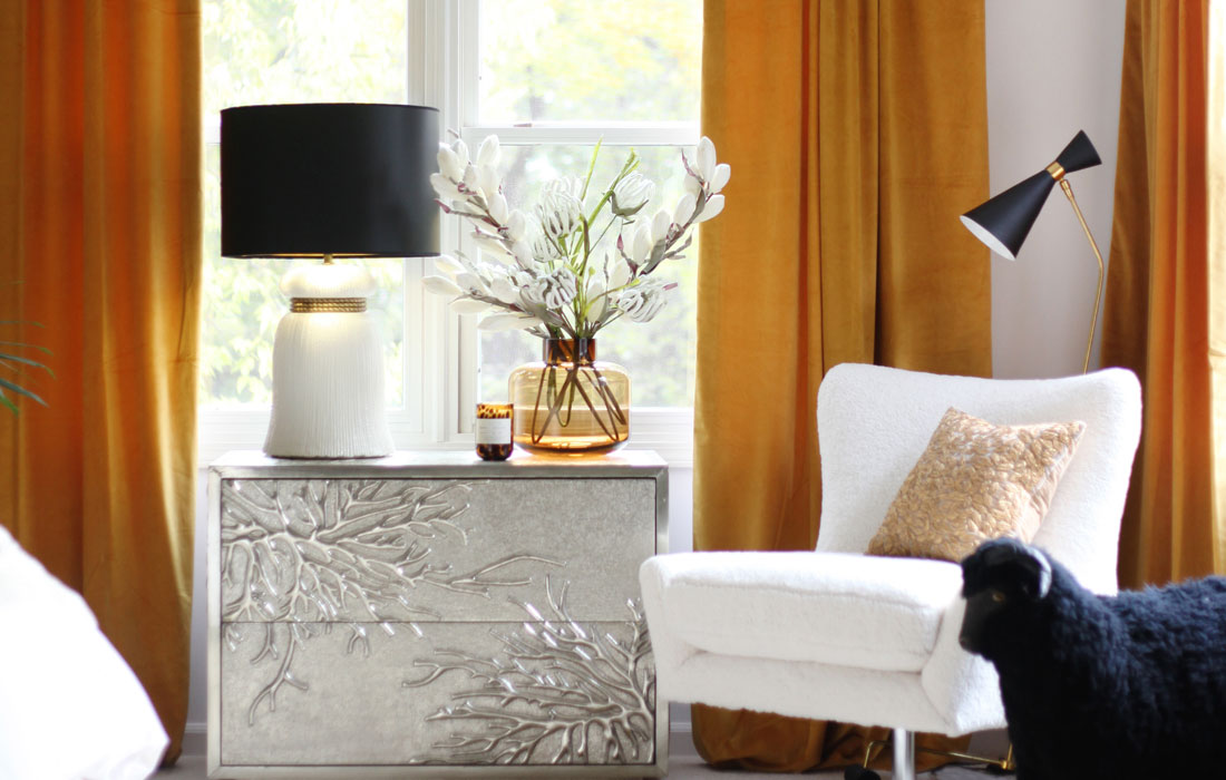 Best Gold Velvet Curtains House Of, Gold Curtain Living Room Ideas