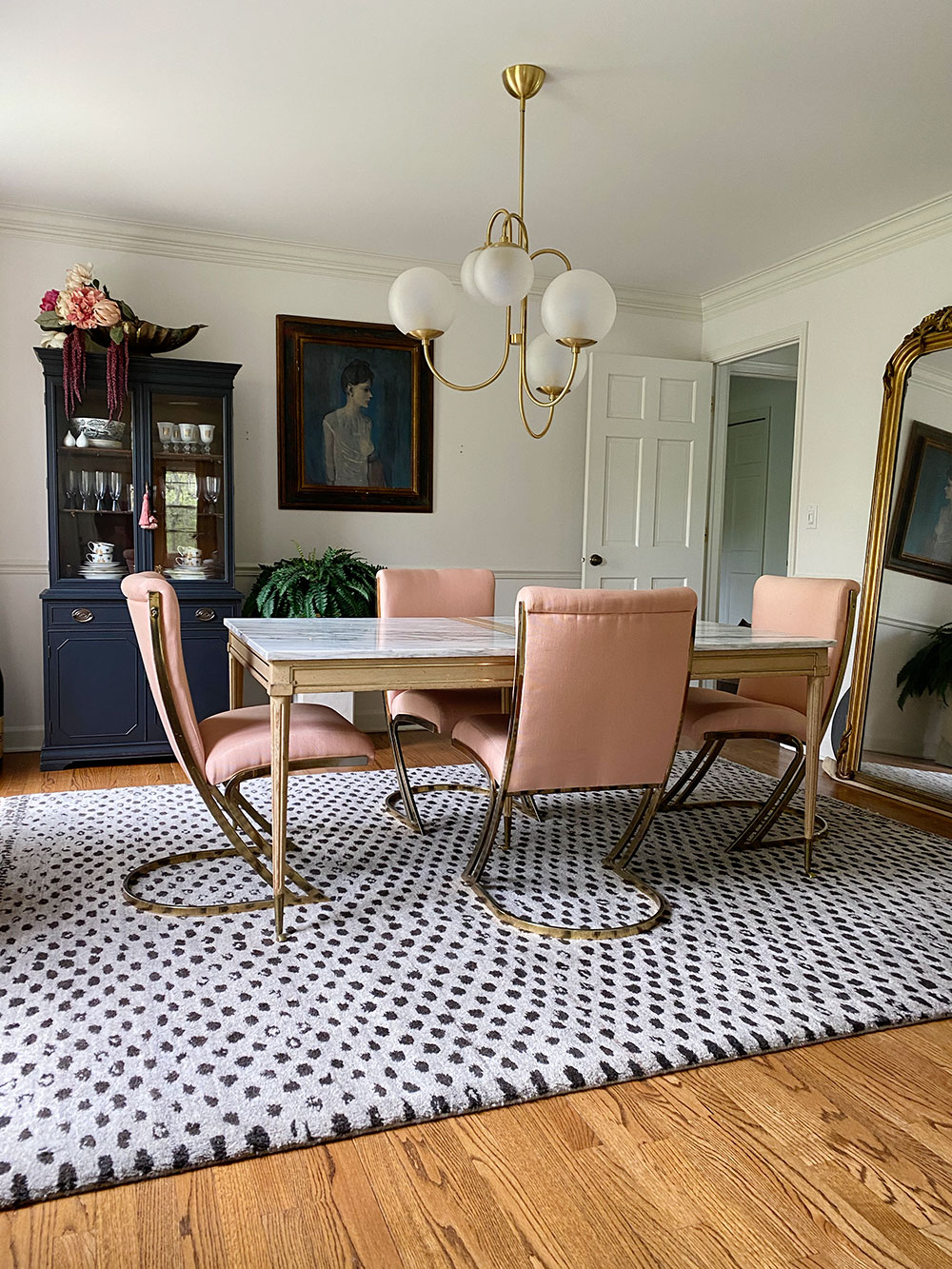 reupholstered dining room chairs