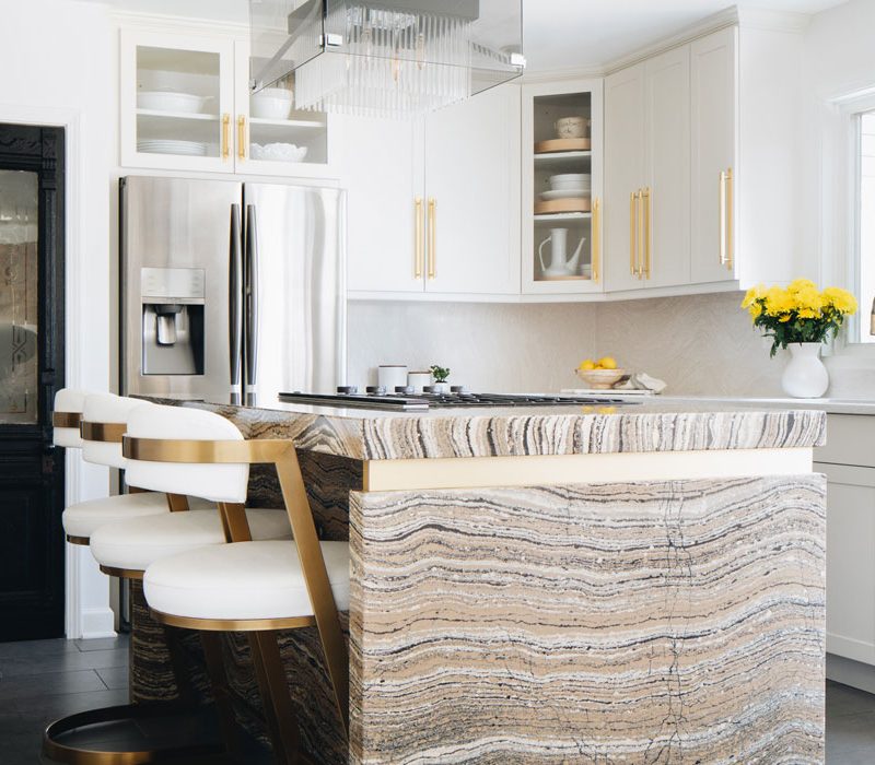 Modern Kitchen Renovation with Bold Island Design