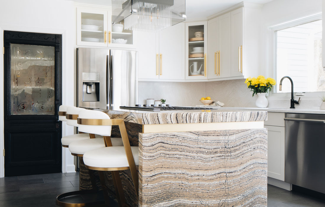 Modern Kitchen Renovation with Bold Island Design