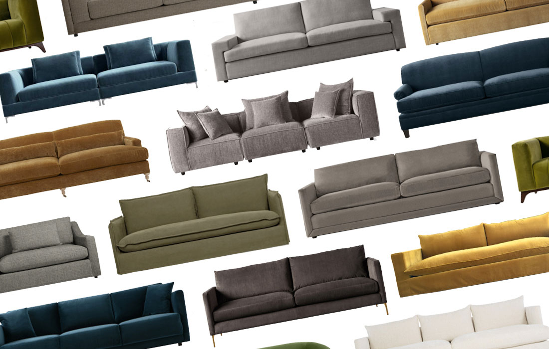 Rounding Up 21 Beautiful Modern Sofas For The Living Room
