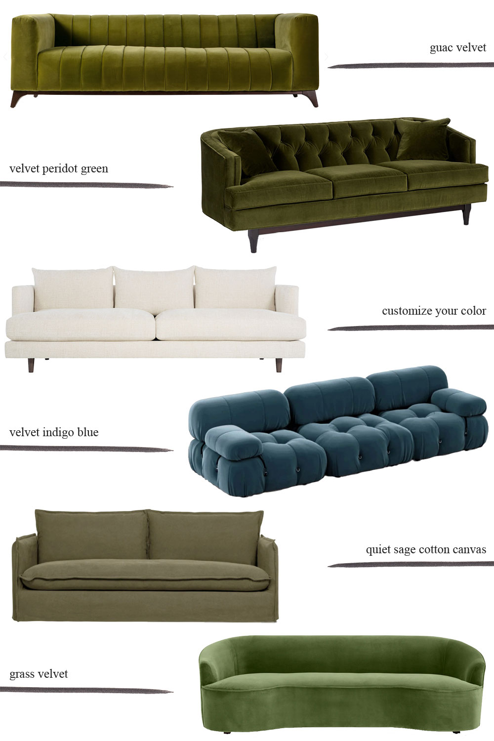 Perfect sofas for your home