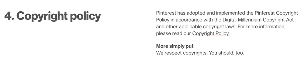 Pinterest Does Not Care About Copyrights