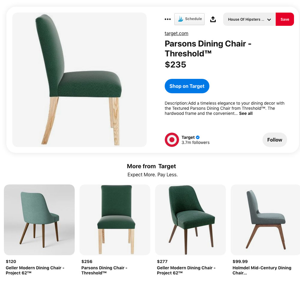 Pinterest Copyright Infringement with Pins and White Dots? Can you remove the white pinterest dots on pinterest shoppable links