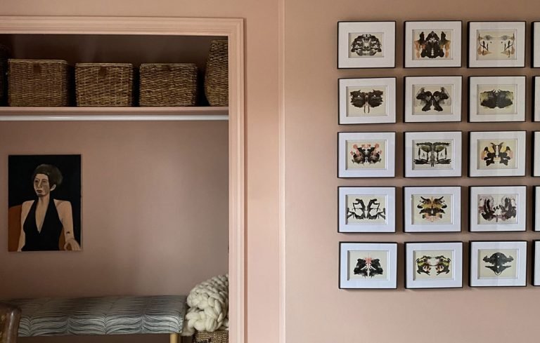 How I turned a bedroom closet into a reading nook and extra seating