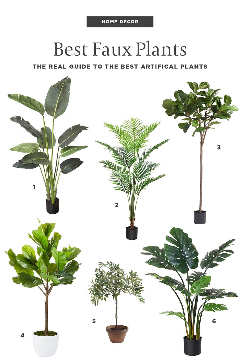 guide to the best faux plants that look real