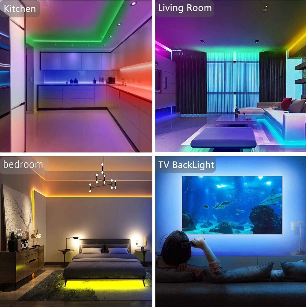 LED Strip Lights are cheugy room decor when not used properly