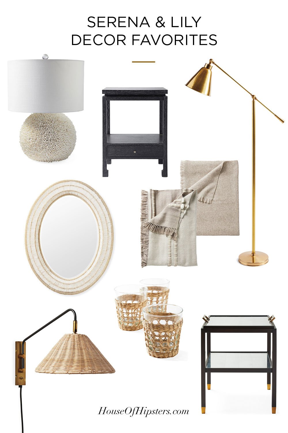 Serena & Lily home decor favorites