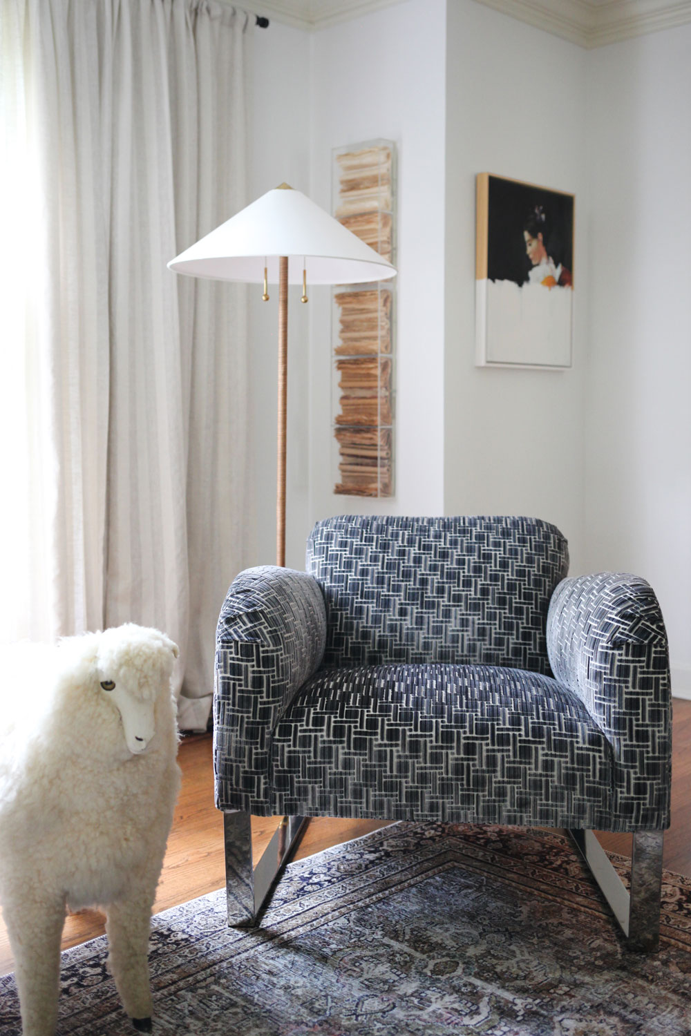 Upholstery for vintage chairs