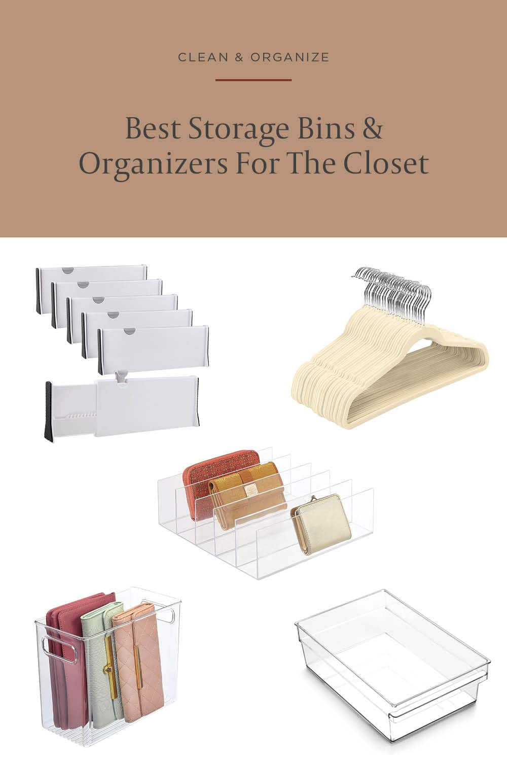 Best Home Organization Products For The Closet