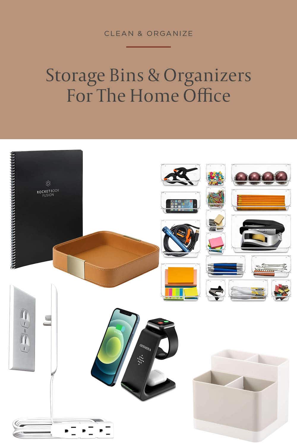 Best Home Organization Products For The Home Office