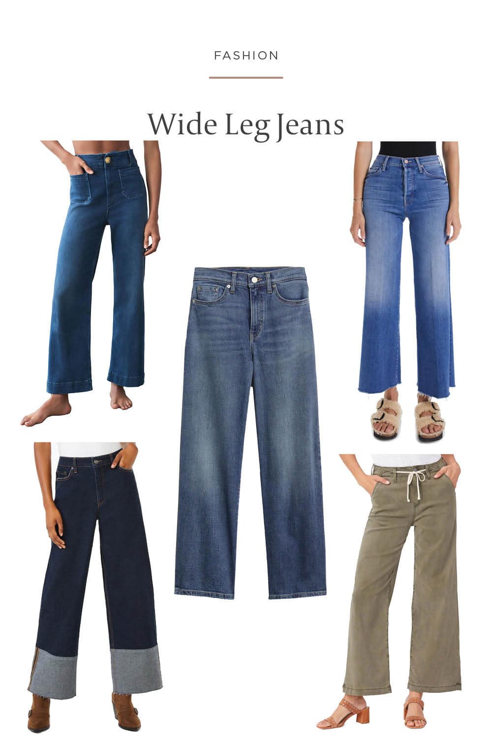 Wide Leg Jeans Are Trending