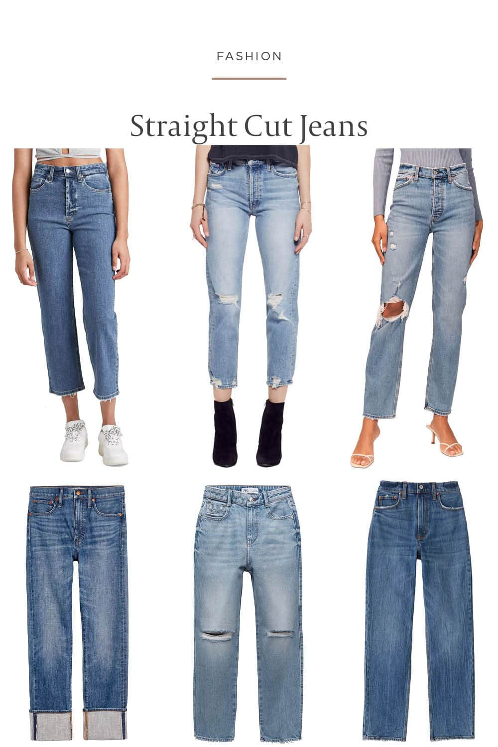 Trending Jeans - try this straight leg cut