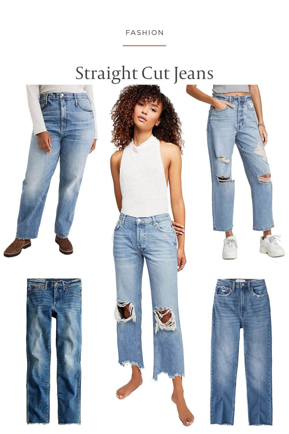 Trending Jeans - try this straight leg cut