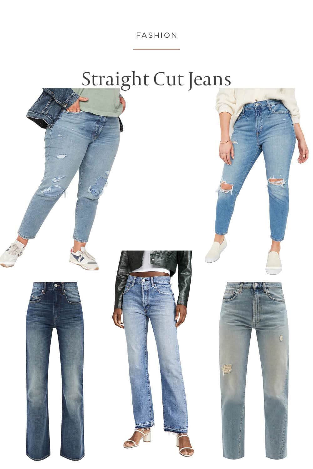 Trending Jeans - try this straight leg cut