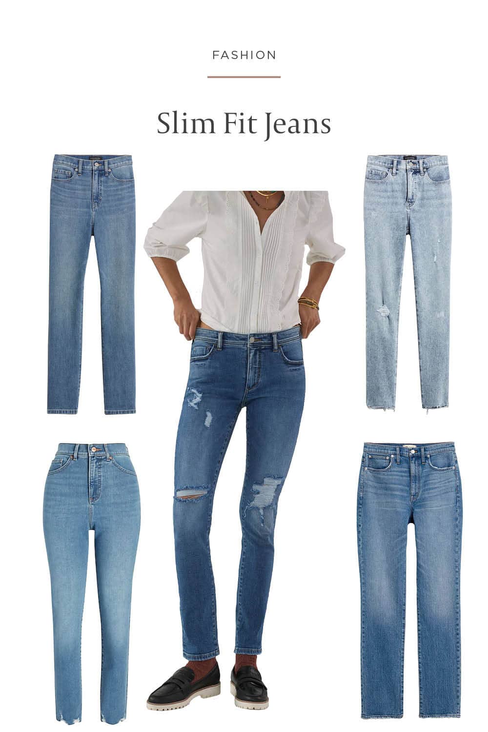 Replace Your Skinny Jeans With A Slim Fit Jean