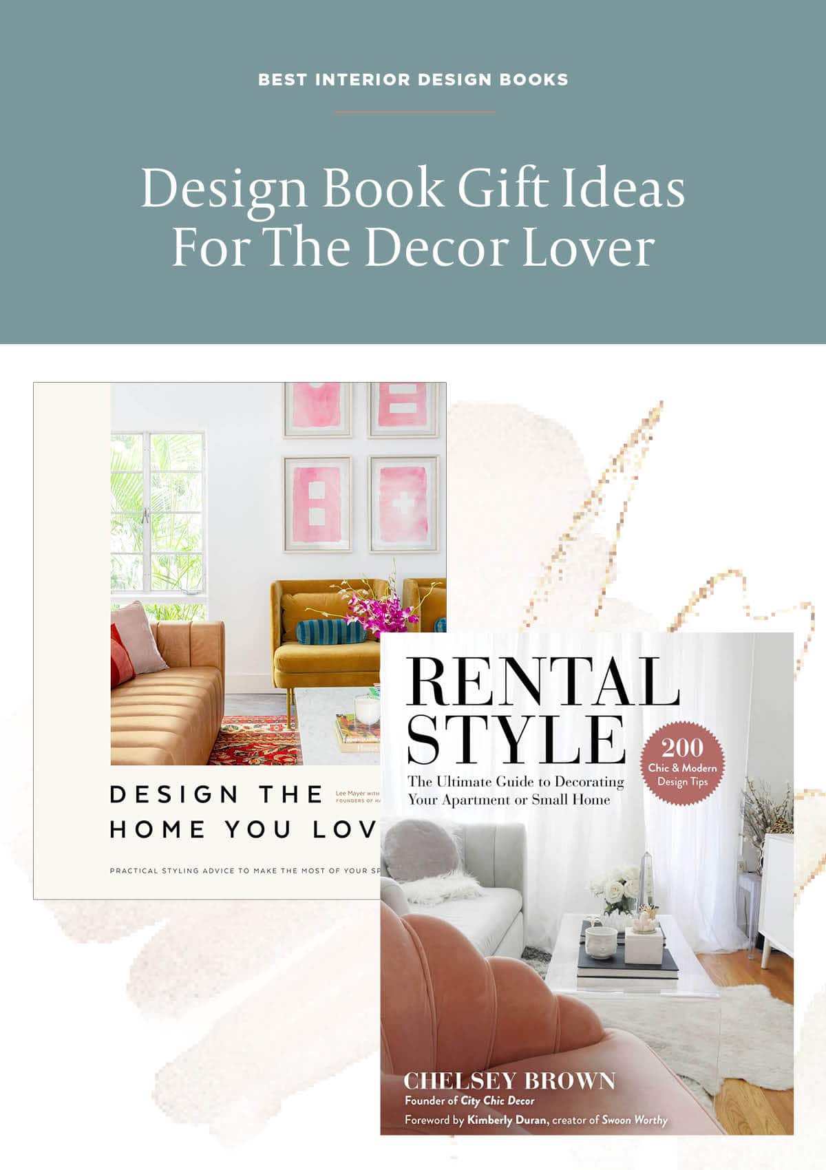 best interior design books for renters
